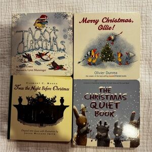 Christmas Themed Hard Cover Board Books  Tacky’s Christmas Merry Christmas Ollie